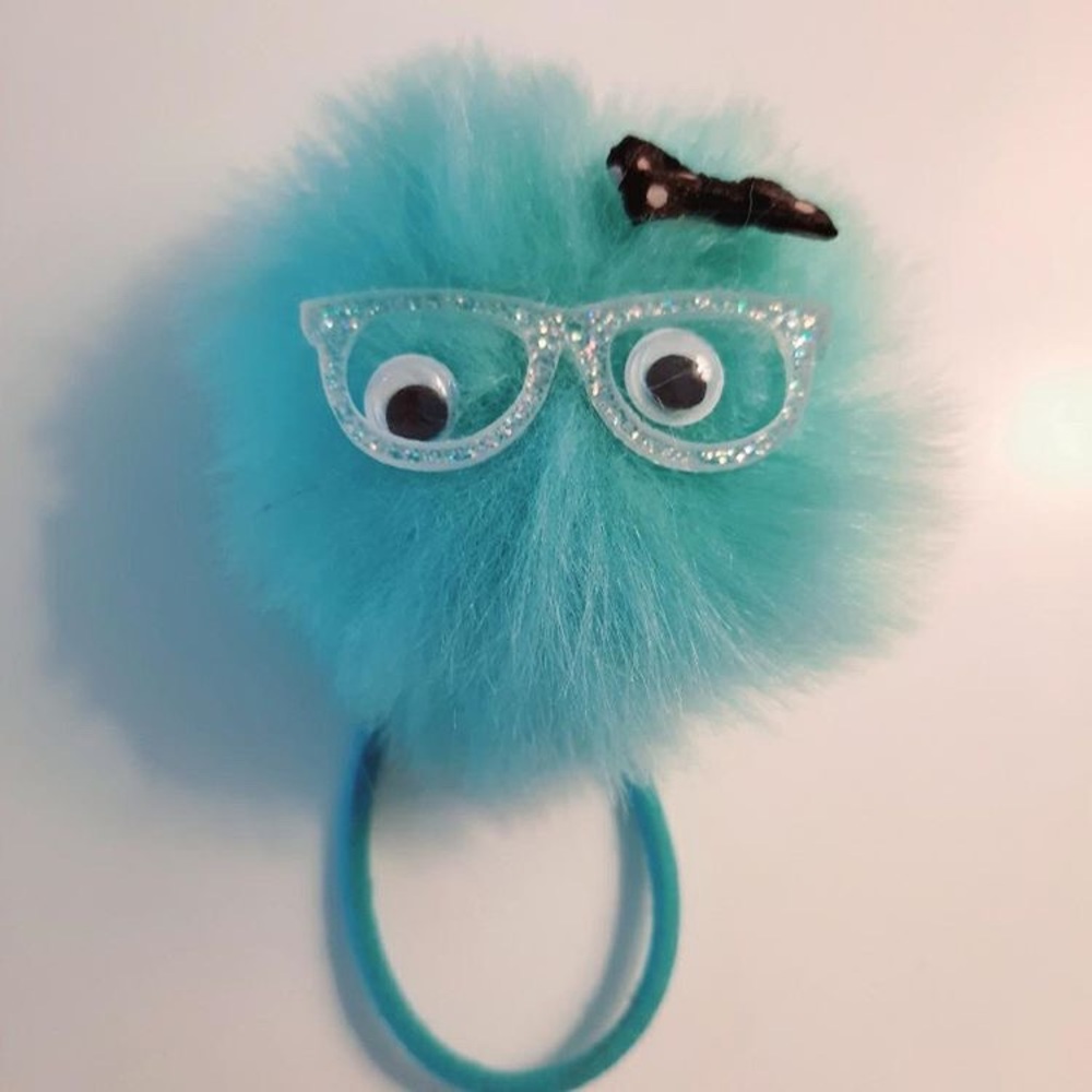 Cute hair tie puff!!!